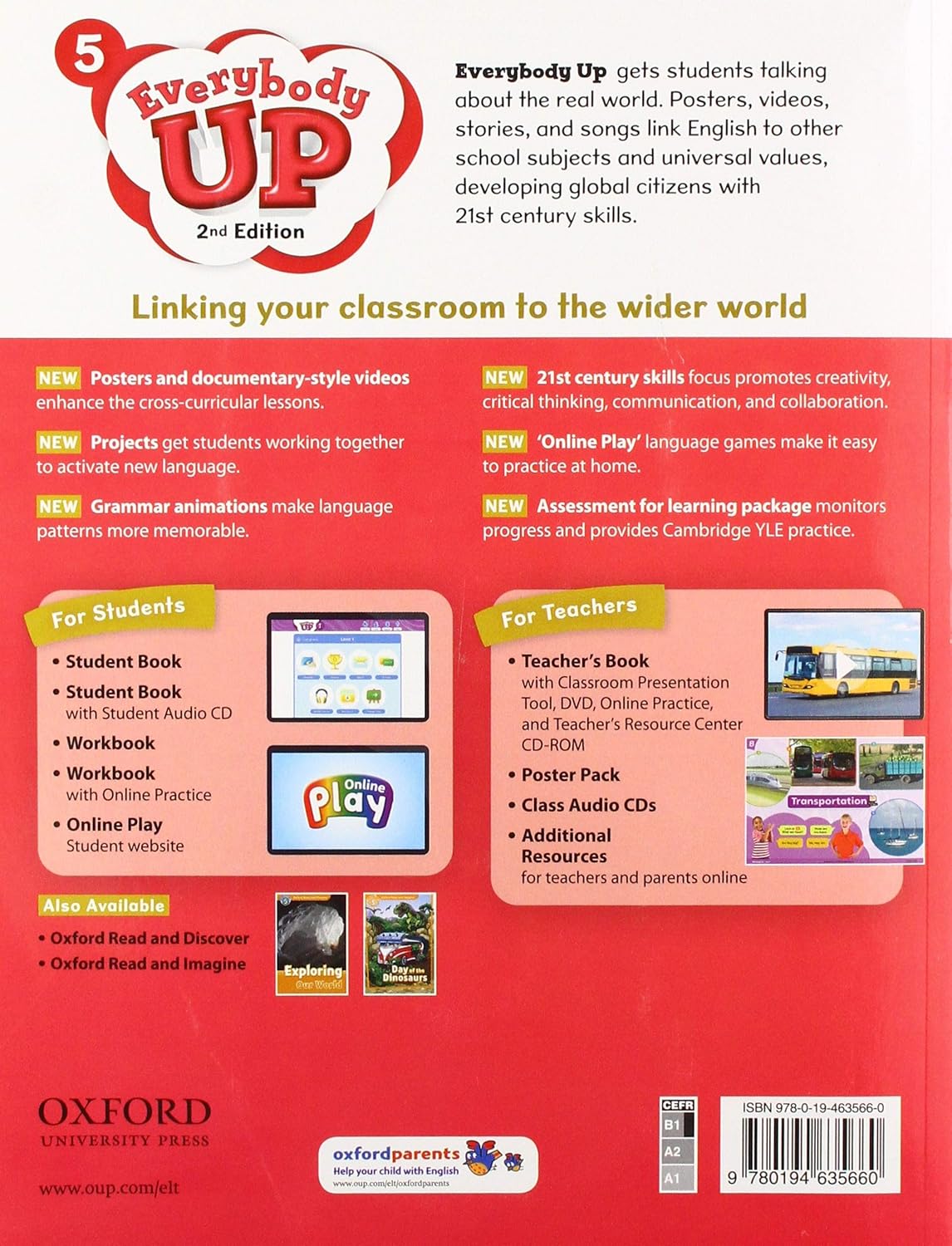 Everybody Up: Level 5: Teacher's Book Pack