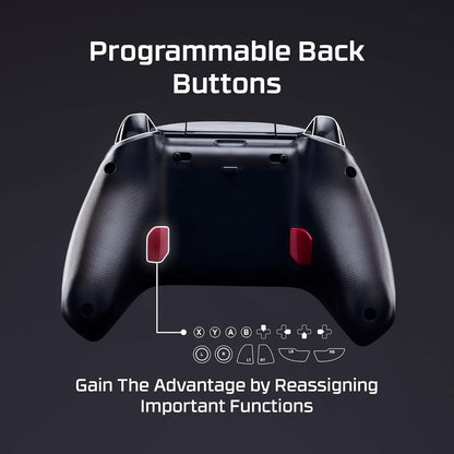 HyperX Clutch Gladiate – Wired Controller, Officially Licensed by Xbox, Dual Trigger Locks, Programmable Buttons, Dual Rumble Motors