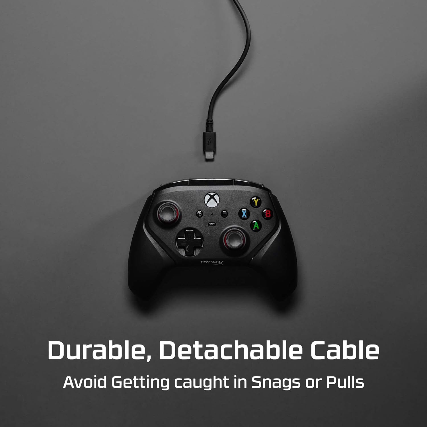 HyperX Clutch Gladiate – Wired Controller, Officially Licensed by Xbox, Dual Trigger Locks, Programmable Buttons, Dual Rumble Motors