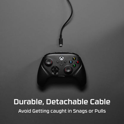 HyperX Clutch Gladiate – Wired Controller, Officially Licensed by Xbox, Dual Trigger Locks, Programmable Buttons, Dual Rumble Motors