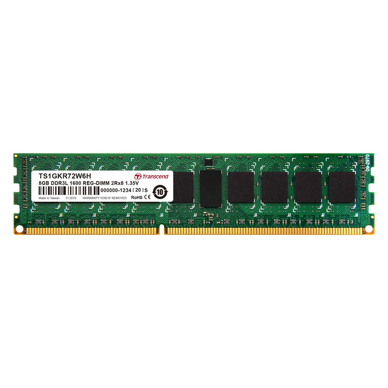 8Gb Ddr3L 1600 Reg-Dimm 2Rx8 1.35V