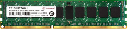 8Gb Ddr3L 1600 Reg-Dimm 2Rx8 1.35V