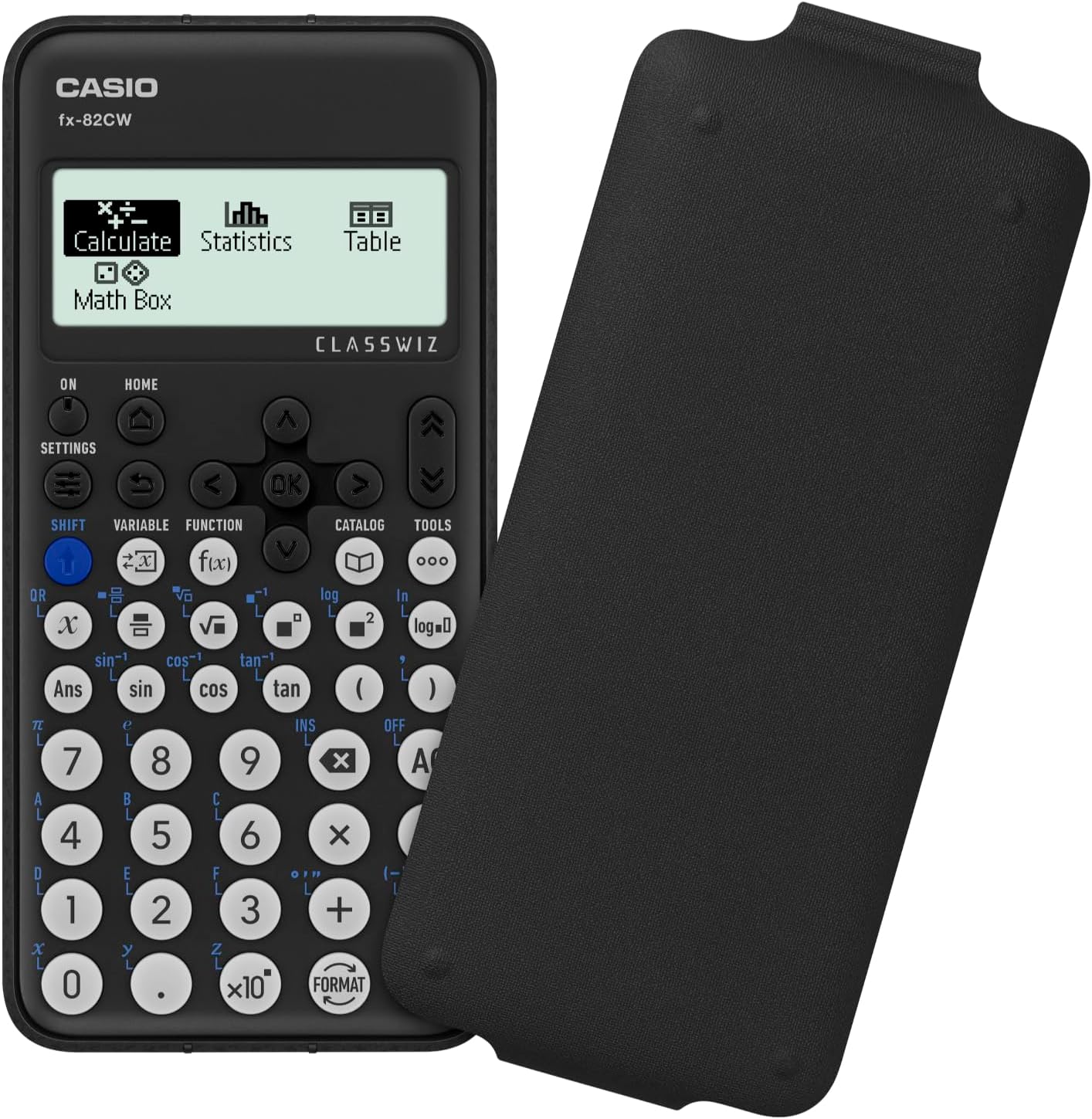 Casio FX-82CW Scientific Calculator with over 290 Functions and 4 Grayscale HD Natural Display