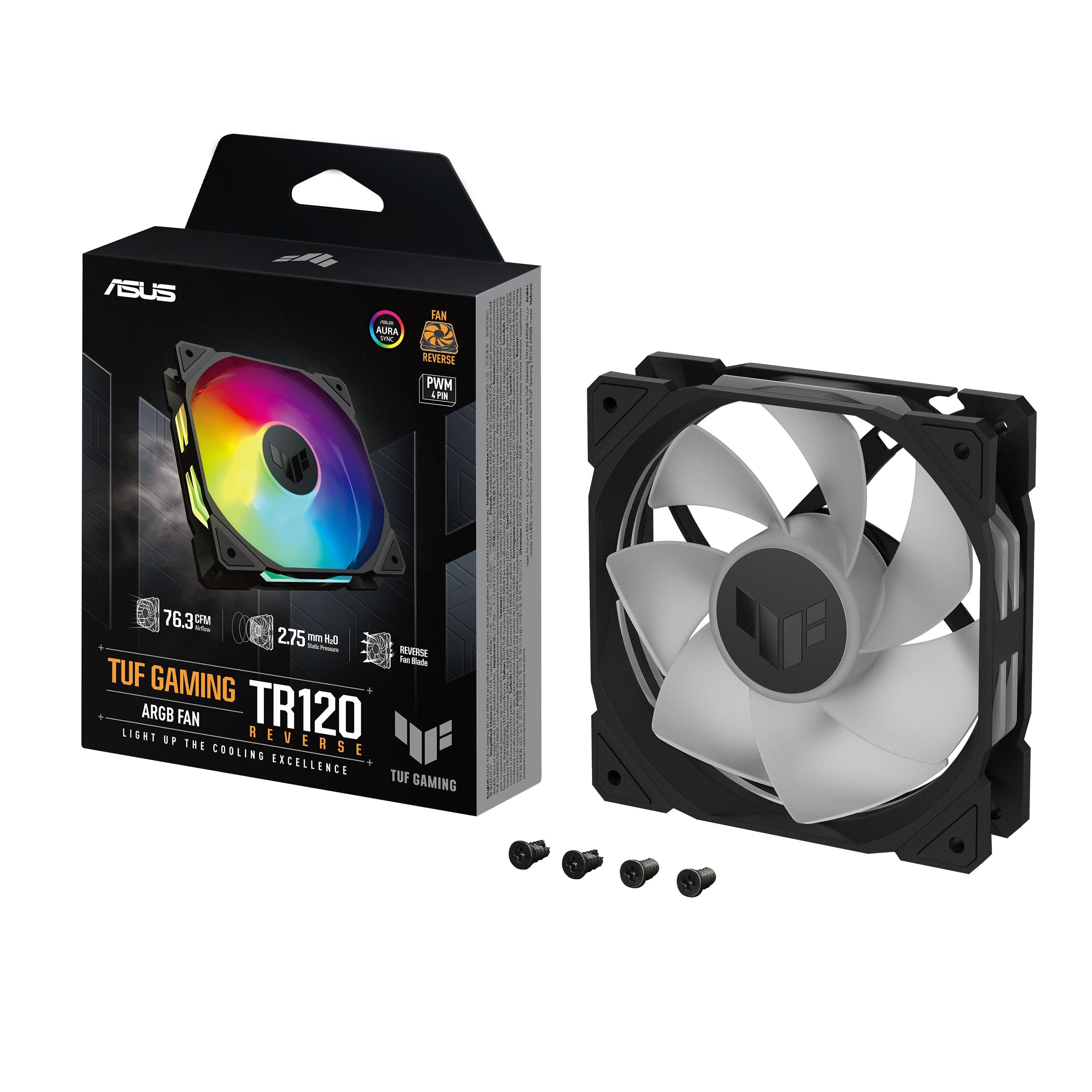 Tr120 Fan Argb Reverse Black