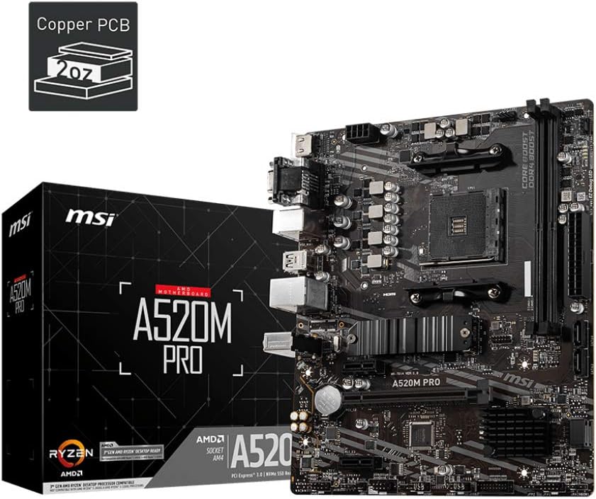 MSI A520M Pro - Scheda madre