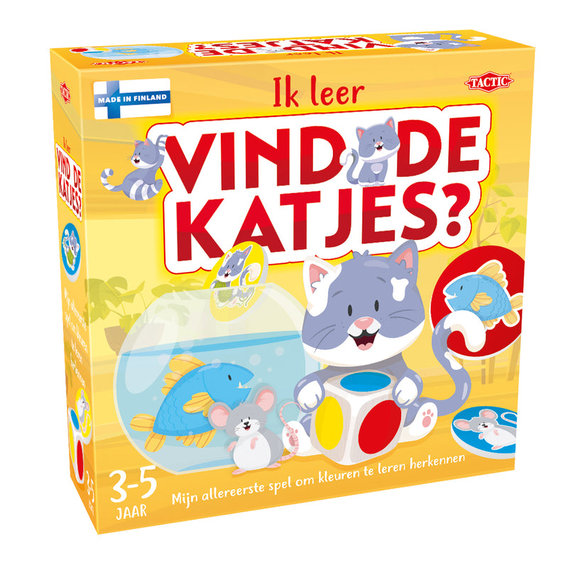 Tactic Let´s learn Find the Kittens board game