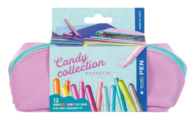 Tratto PEN Candy Collection cosmetic bag 12 pcs