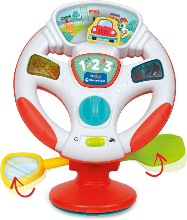 Baby Clementoni Gira E Guida Volante Attivita