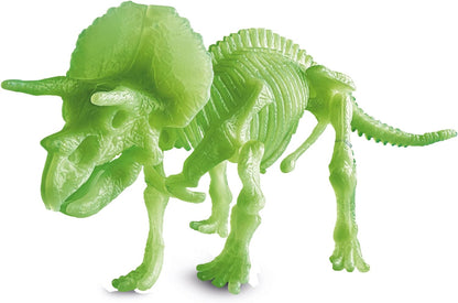 Clementoni - Science Lab Archaeogio Game Triceratopo Dinosaur, Fossil Set for Digging and Assembling Paleontology, Scientific Game 7 Years, in Italian, Made in Italy