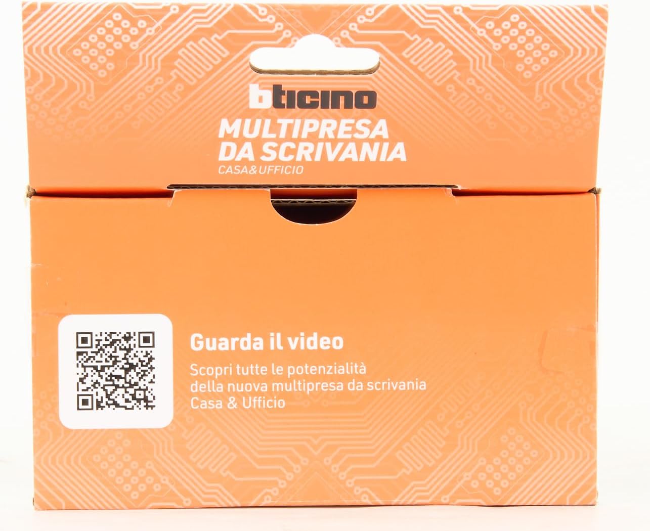 Multip Scrivania Usb+Int Bianco