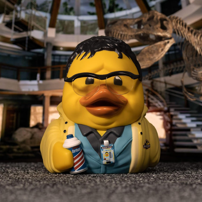 TUBBZ Boxed Edition: Jurassic World Rebirth - Dennis Nedry Cosplaying Rubber Duck Vinyl Figure