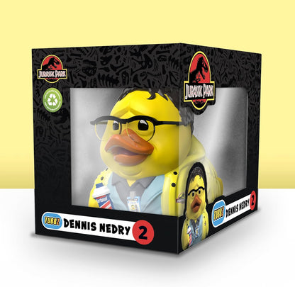 TUBBZ Boxed Edition: Jurassic World Rebirth - Dennis Nedry Cosplaying Rubber Duck Vinyl Figure
