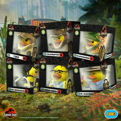 TUBBZ Boxed Edition: Jurassic World Rebirth - Dennis Nedry Cosplaying Rubber Duck Vinyl Figure