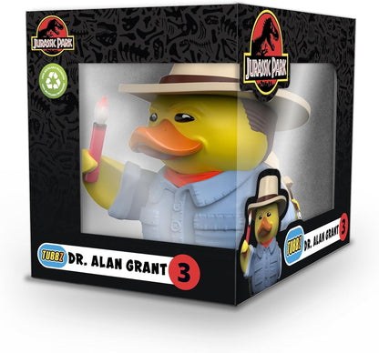 TUBBZ Boxed Edition Dr. Alan Grant Collectible Vinyl Rubber Duck Figure - Official Jurassic Park Merchandise - TV, Movies & Video Games