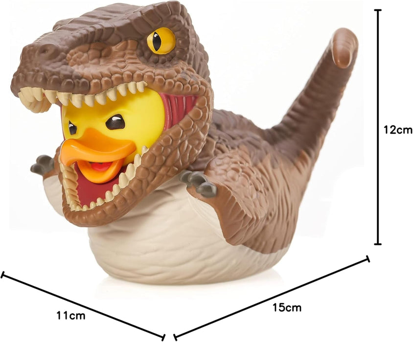 TUBBZ Boxed Edition Velociraptor Collectible Vinyl Rubber Duck Figure - Official Jurassic Park Merchandise - TV, Movies & Video Games