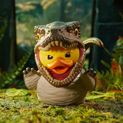 TUBBZ Boxed Edition Velociraptor Collectible Vinyl Rubber Duck Figure - Official Jurassic Park Merchandise - TV, Movies & Video Games