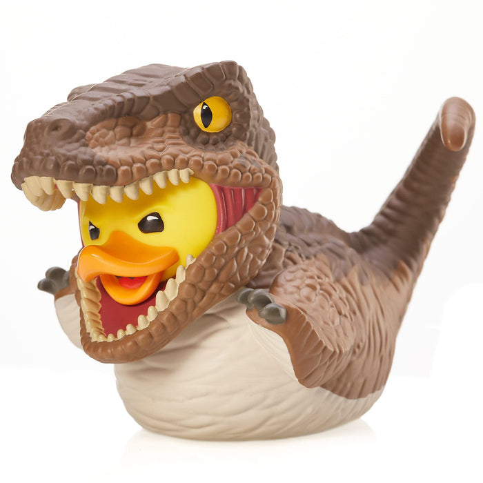 TUBBZ Boxed Edition Velociraptor Collectible Vinyl Rubber Duck Figure - Official Jurassic Park Merchandise - TV, Movies & Video Games