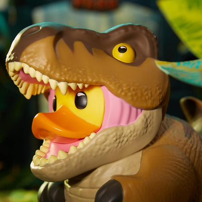 TUBBZ Boxed Edition T-Rex Collectible Vinyl Rubber Duck Figure - Official Jurassic Park Merchandise - TV, Movies & Video Games