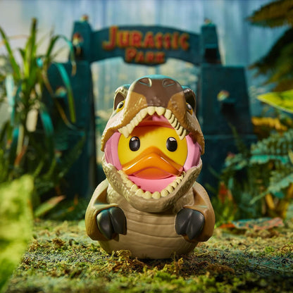TUBBZ Boxed Edition T-Rex Collectible Vinyl Rubber Duck Figure - Official Jurassic Park Merchandise - TV, Movies & Video Games