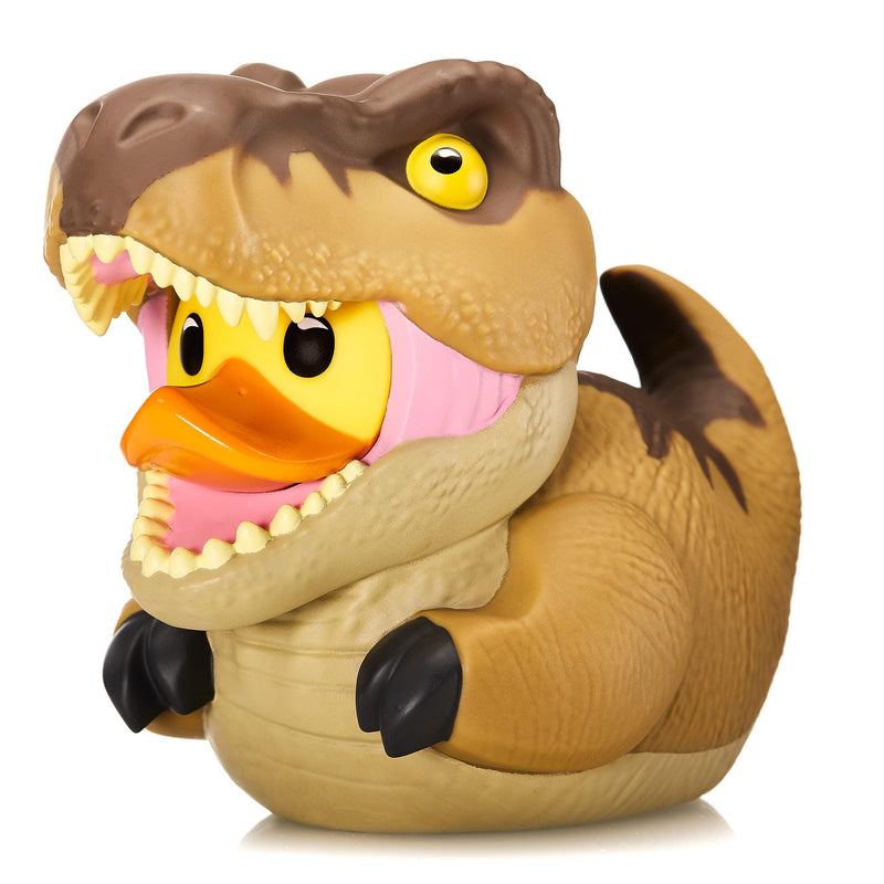 TUBBZ Boxed Edition T-Rex Collectible Vinyl Rubber Duck Figure - Official Jurassic Park Merchandise - TV, Movies & Video Games