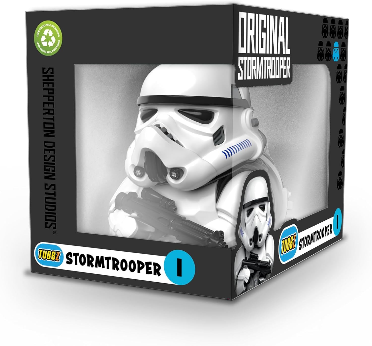 TUBBZ Boxed Edition Stormtrooper Collectible Vinyl Rubber Duck Figure - Official Original Stormtrooper Merchandise - TV, Movies & Video Games