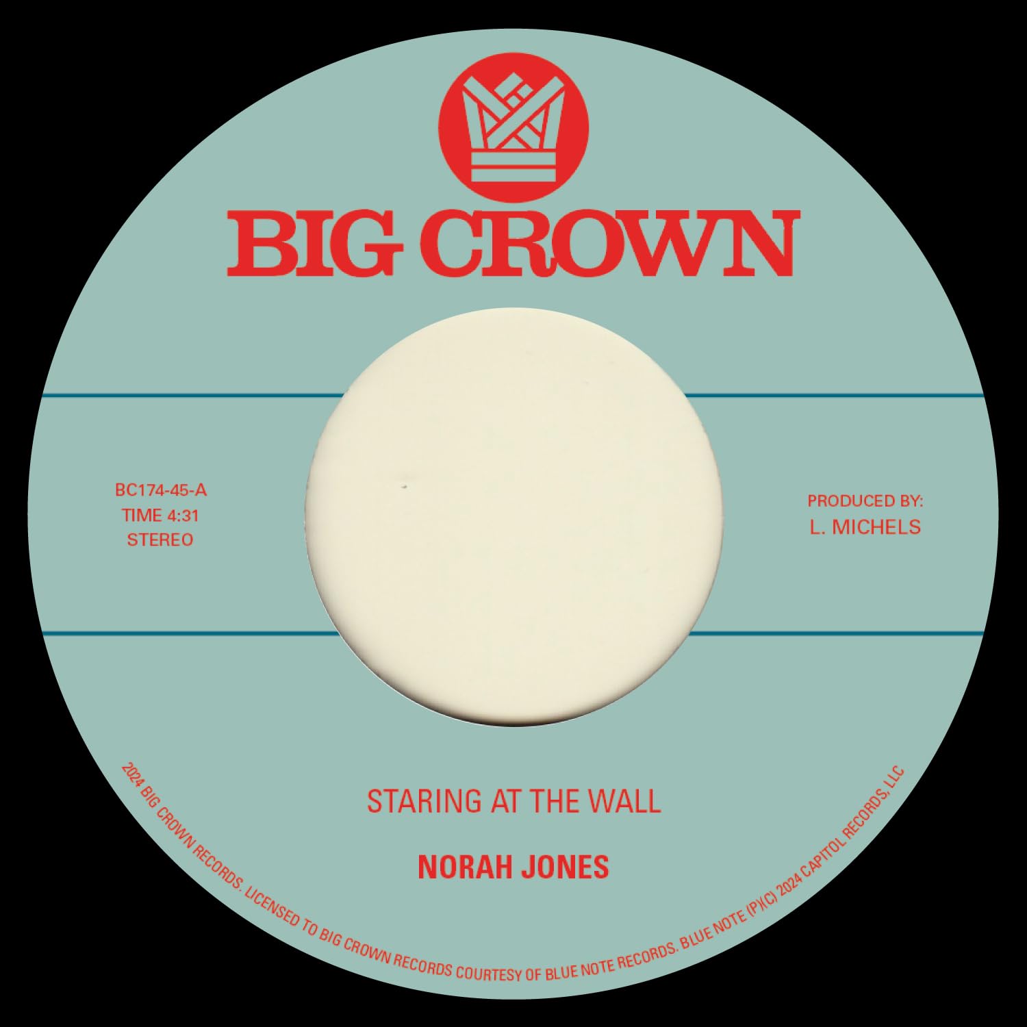 STARING AT THE WALL B/W ALL THIS TIME
