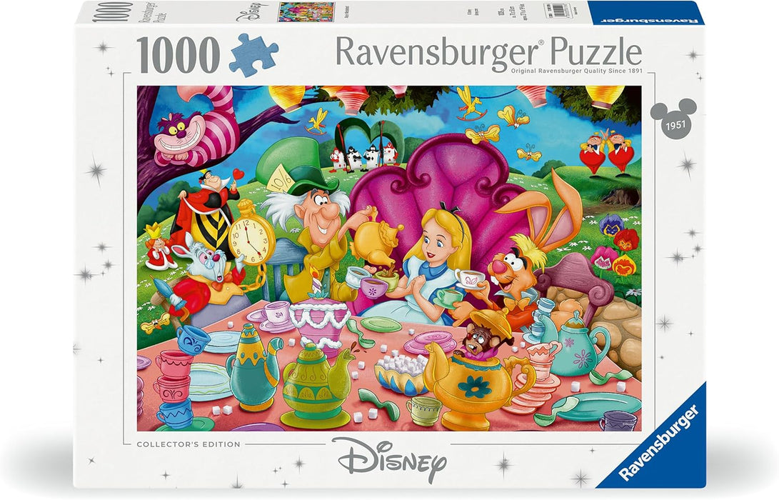 Ravensburger Puzzle 12000109 - Alice im Wunderland - 1000 Teile Puzzle für Erwachsene und Kinder ab 14 Jahren, Disney Puzzle, Disney Geschenke