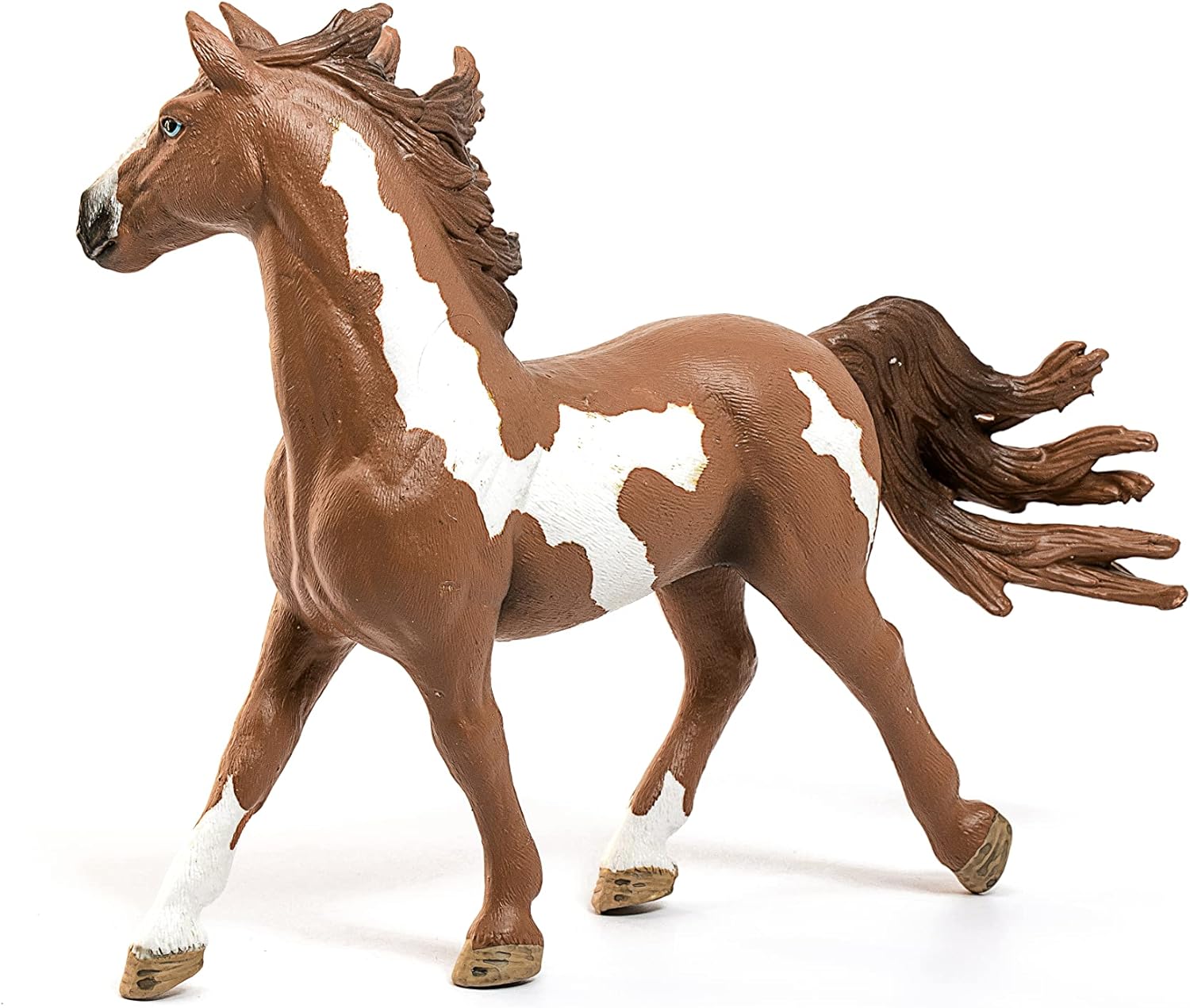 schleich 13794 Pinto Hengst, ab 3 Jahren, FARM WORLD - Spielfigur, 4 x 16 x 11 cm