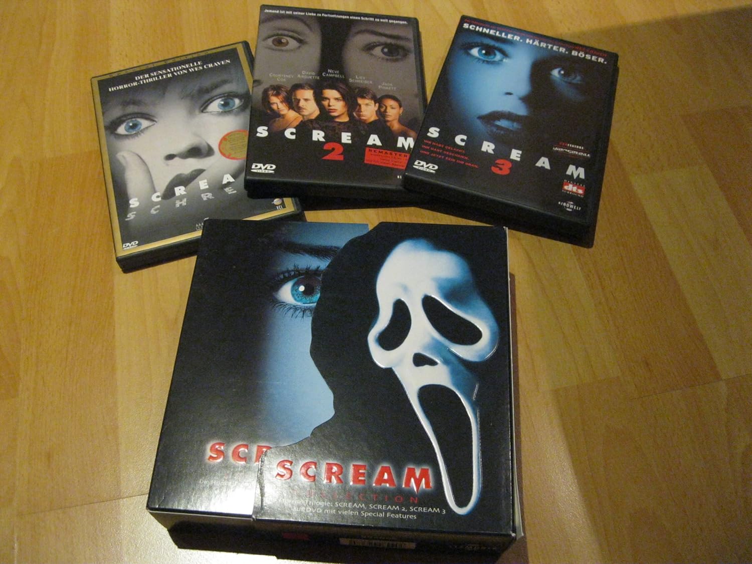 Scream 1-3 im Schuber