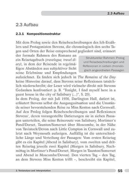 Königs Erläuterungen und Materialien, Bd.453, Was vom Tage übrig blieb
