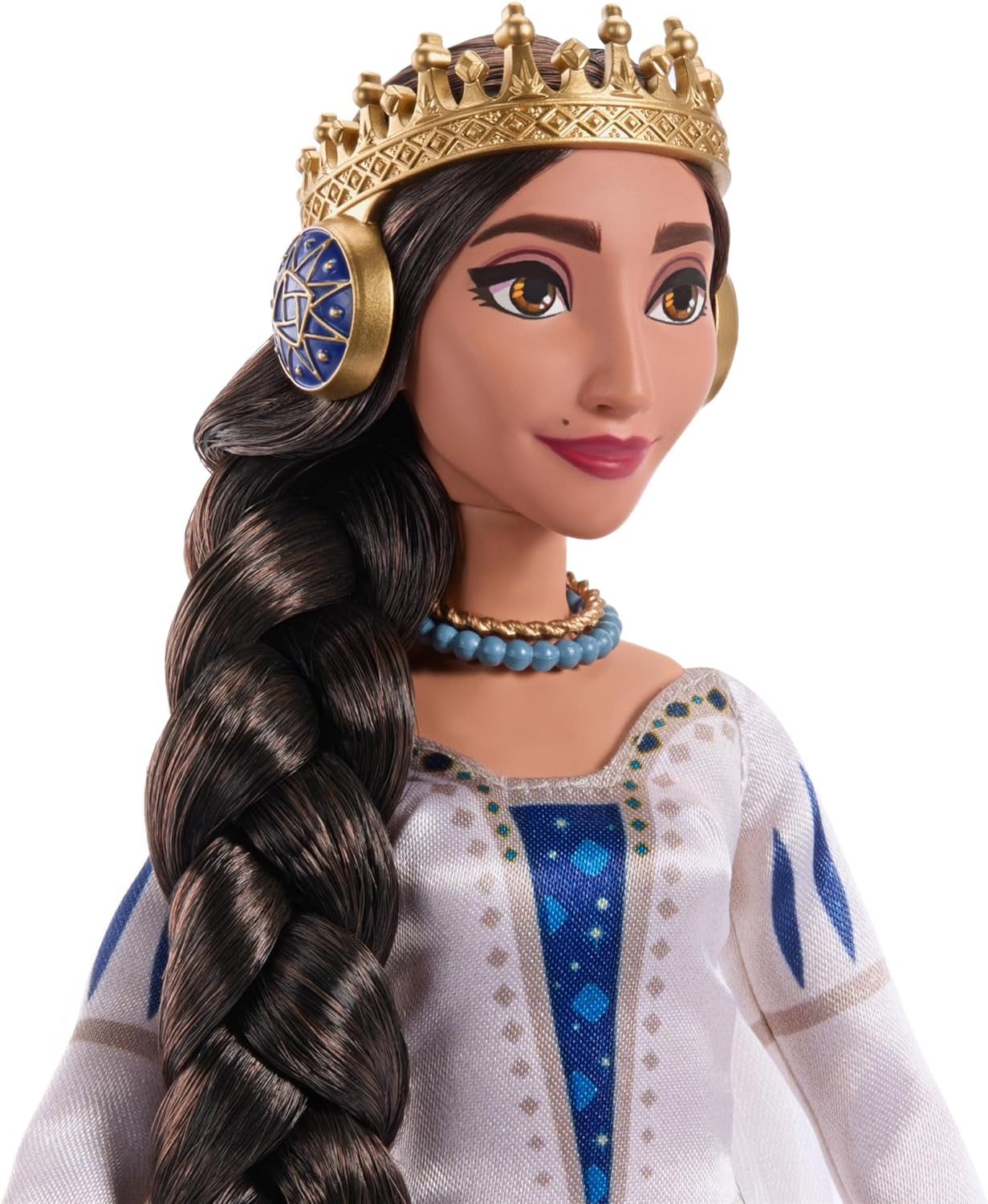 Mattel Disney Wish El Poder de los Deseos, Muñeca Reina Amaya con vestido de gala, inspirado en la película, juguete +3 años (HRC11