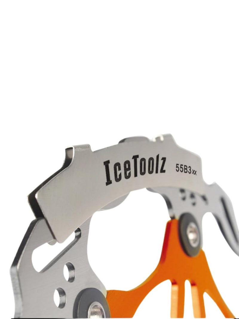 IceToolz Adjustment Tool Disc Brake Caliper Steel Silver/Orange