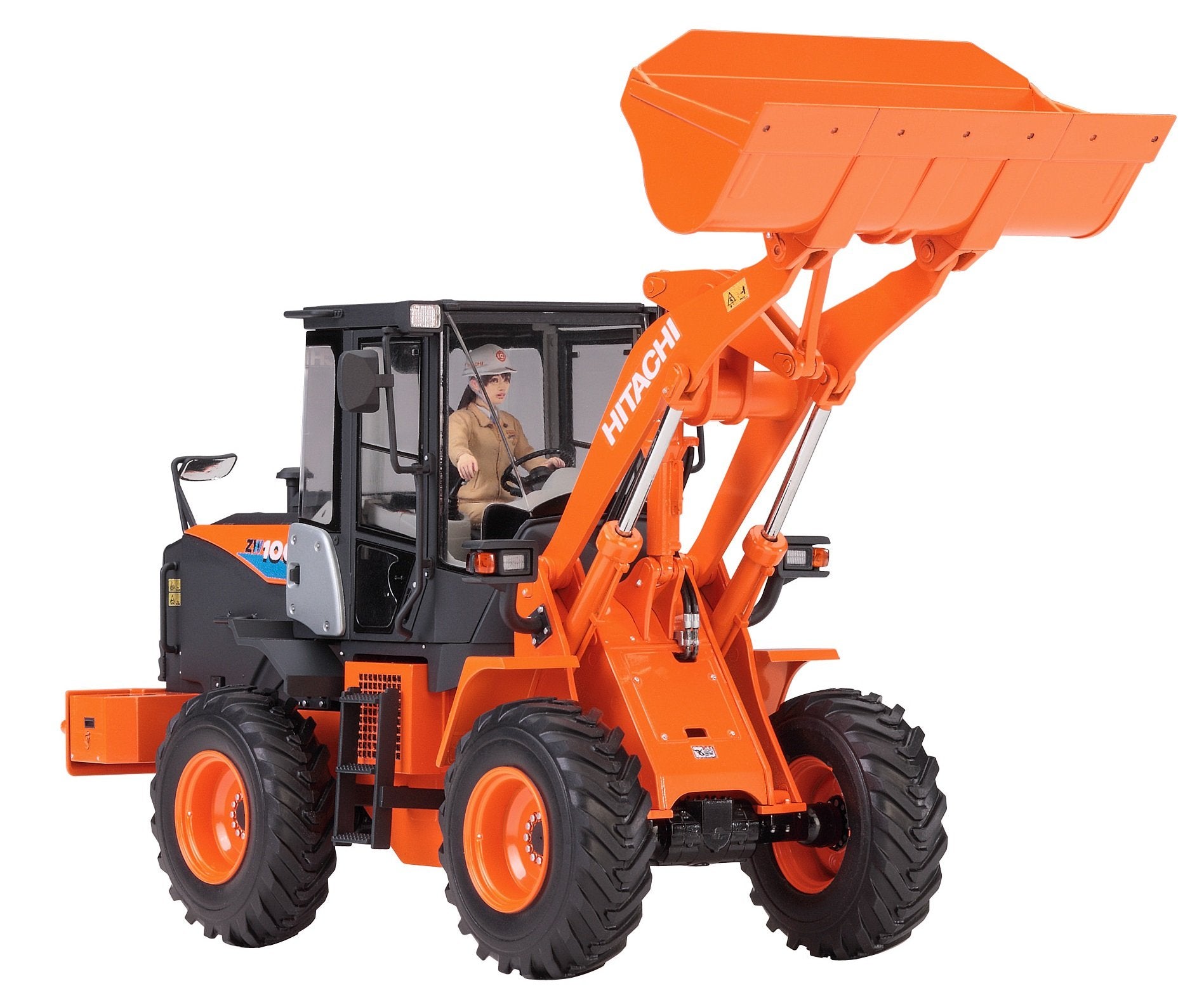 Hasegawa - 1/35 Hitachi Wheel Loader Zw100-6 Wm04