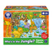 Who's in the Jungle? - Puzzle educativo, 25 pezzi, per bambini da 3 a 8 anni Giungla