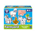 Orchard Toys Farmyard Jigsaw Puzzles, Six Puzzles in a box, 2-Piece Puzzles For Toddlers Ages 18mths +, First Puzzle, Develops Hand-Eye Coordination