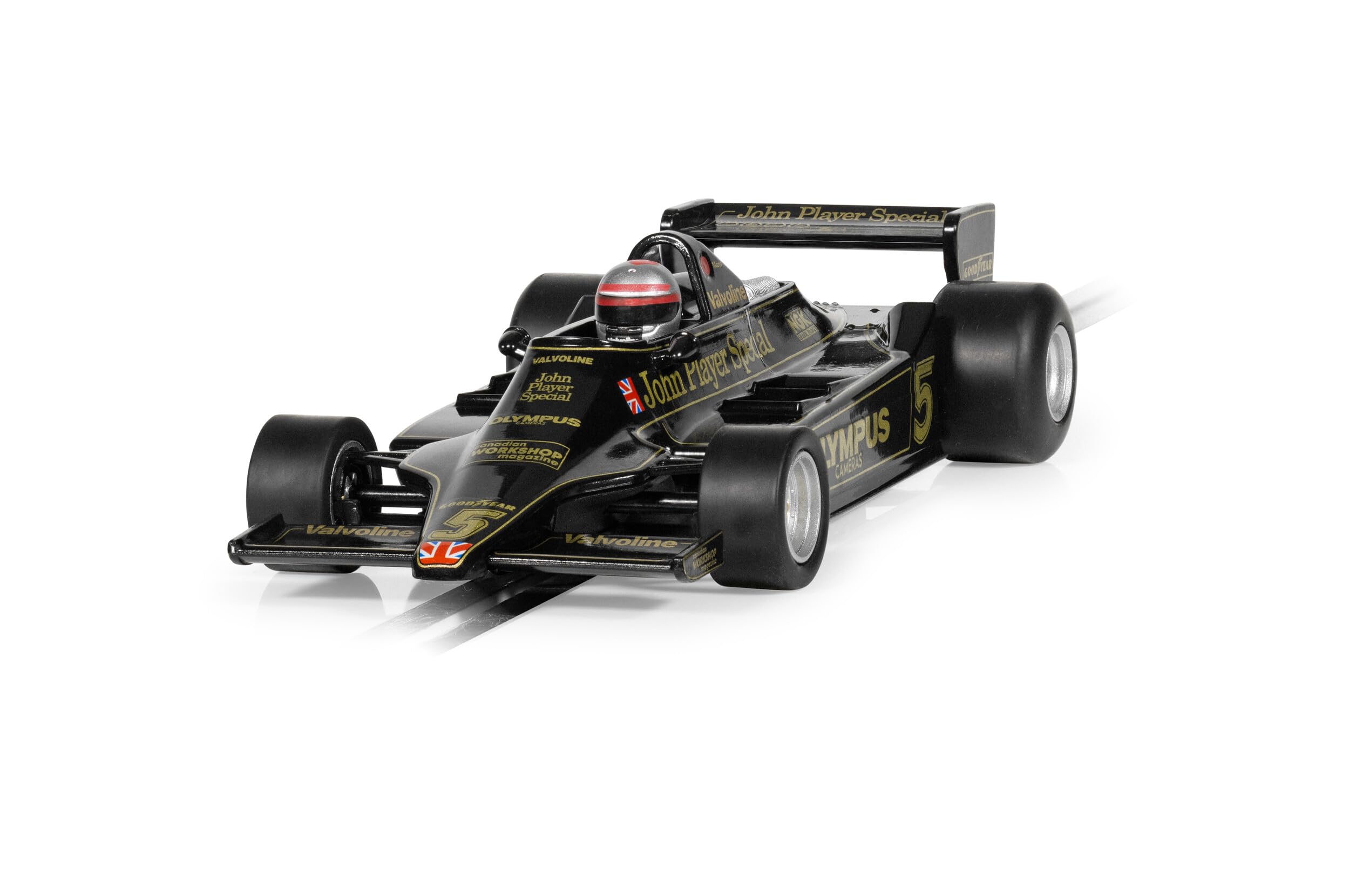 Scalextric C4494 Lotus 79-Mario Andretti-1978 World Champion Edition Slot-Cars, Black