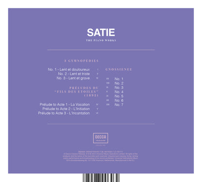 Satie: The Piano Works