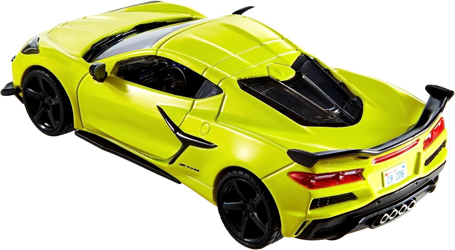 Hot Wheels Premium 1:43rd Scale Vehicle, Officially Licensed Replicas for Adult Collectors, Real Riders Tires, Metal/Metal Body and Chassis, HMD48 23 Corvette Z06