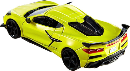 Hot Wheels Premium 1:43rd Scale Vehicle, Officially Licensed Replicas for Adult Collectors, Real Riders Tires, Metal/Metal Body and Chassis, HMD48 23 Corvette Z06