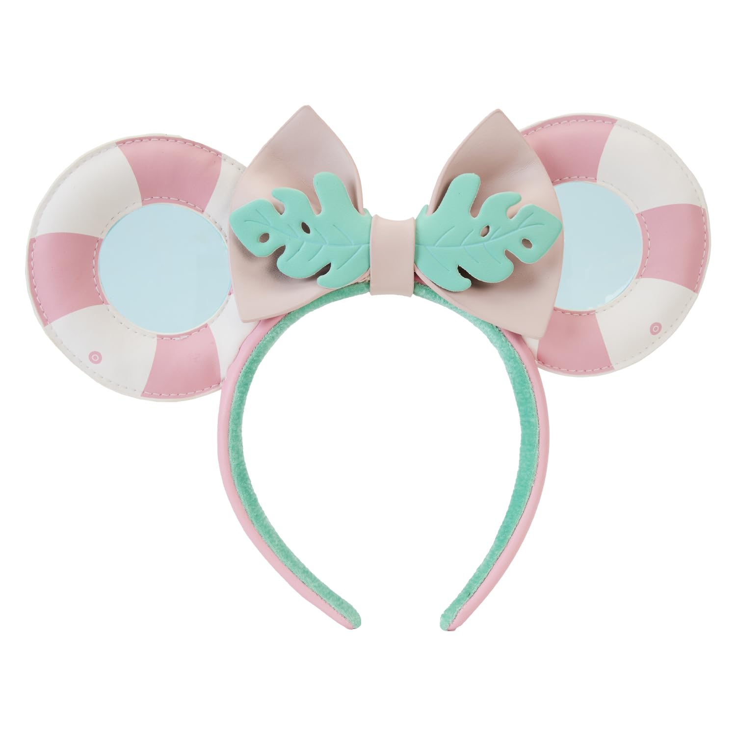 Loungefly Disney Minnie Mouse Vacation Style Poolside Ear Headband, 1 Count (Pack of 1)
