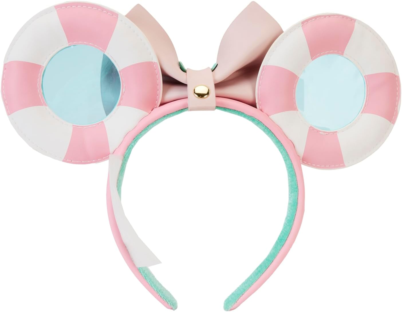 Loungefly Disney Minnie Mouse Vacation Style Poolside Ear Headband, 1 Count (Pack of 1)