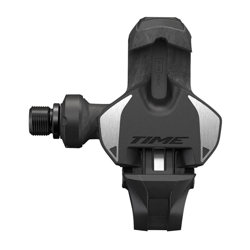 Time Pedal Xpro 10 Q-Factor Road Pedals, Including Iclic Free Cleats Carbon Black 57Mm