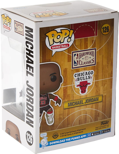Funko POP! NBA: Chicago Bulls - Michael Jordan With Jordans - (Black Pinstripe Jersey) - Collectable Vinyl Figure - Gift Idea - Official Merchandise - Toys for Kids & Adults - Sports Fans Standard Size Multicolor