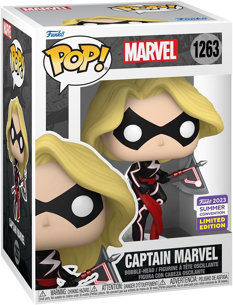 Funko Pop! Marvel: Captain Marvel with Axe (SDCC'23), Collectable Vinyl Figure - 71751