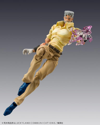JoJo's Bizarre Adventure figurine Super Action Chozokado (Joseph Joestar & Iggy) (3rd-run) 15 cm
