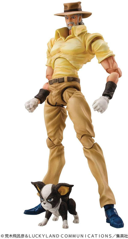 JoJo's Bizarre Adventure figurine Super Action Chozokado (Joseph Joestar & Iggy) (3rd-run) 15 cm