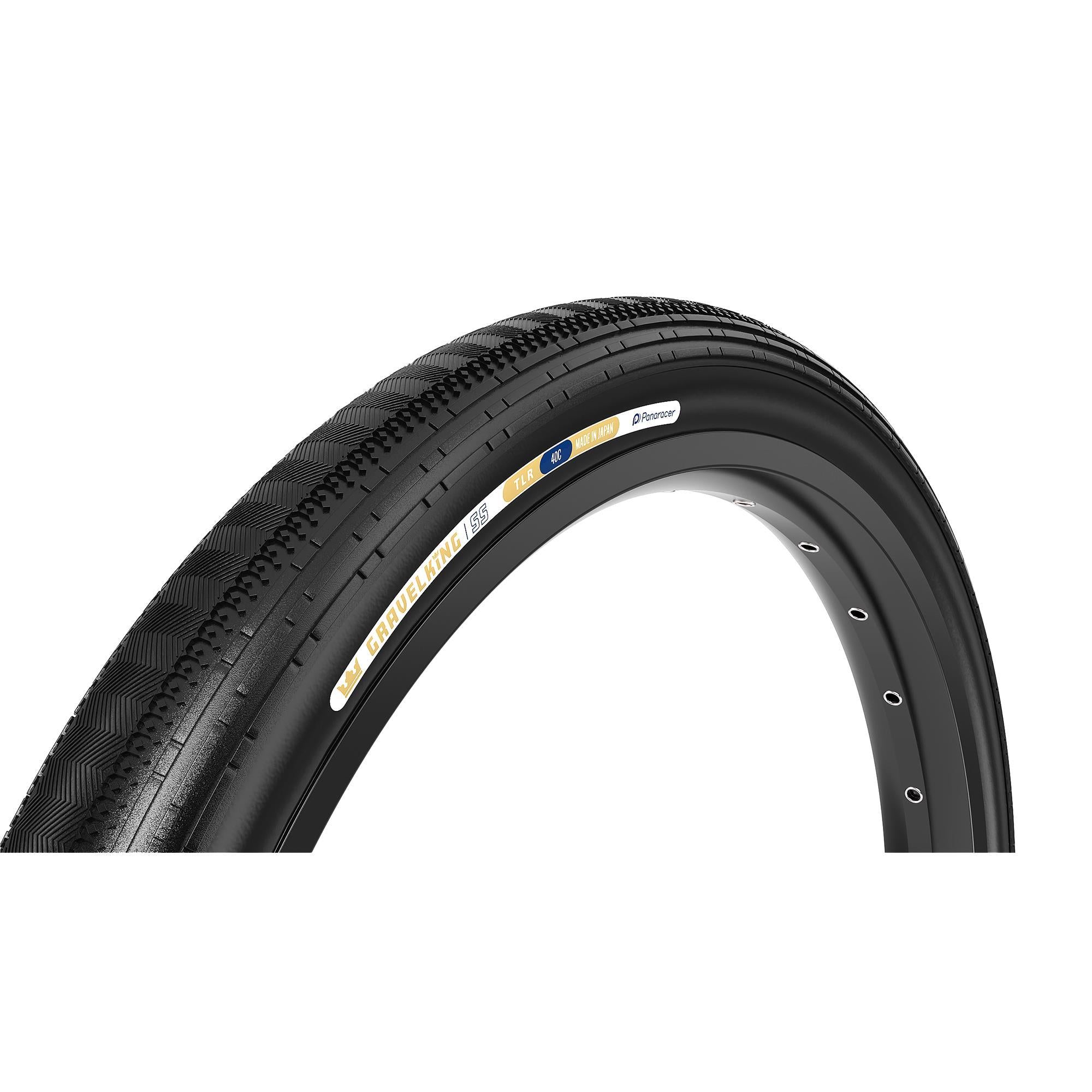 Panaracer TLR Gravelking SS TLR Gravel Tyre Black/Black 700X30C