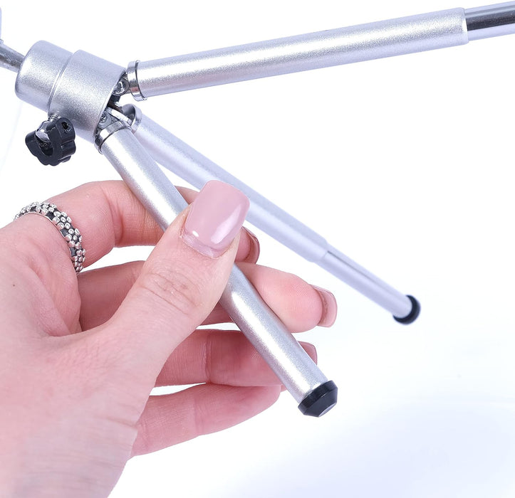 Inov8 x5 Pack Mini Universal Desktop Tripod (170 mm) - Ideal for Vloggers to set-up multiple camera/light/microphone angles