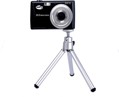 Inov8 x5 Pack Mini Universal Desktop Tripod (170 mm) - Ideal for Vloggers to set-up multiple camera/light/microphone angles