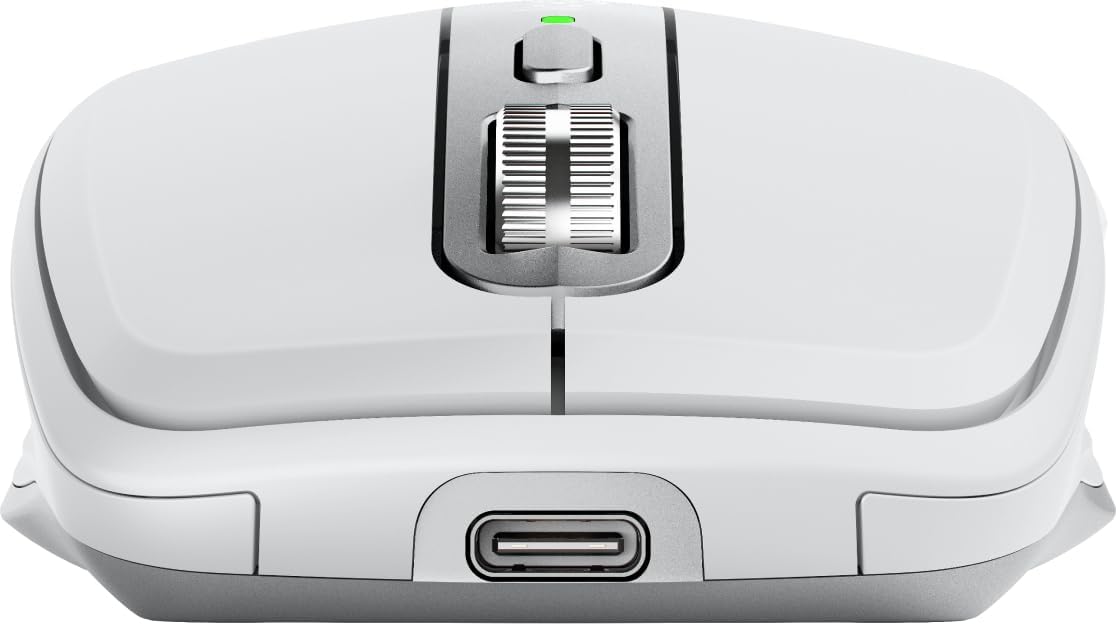 Logitech - Mx Anywhere 3S For Mac Compact Wireless Performance Mouse